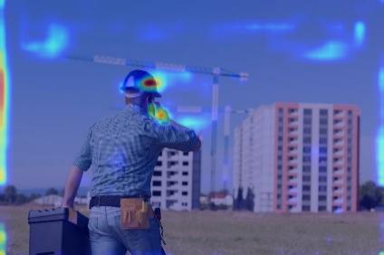 样本一 DGQ 响应热力图